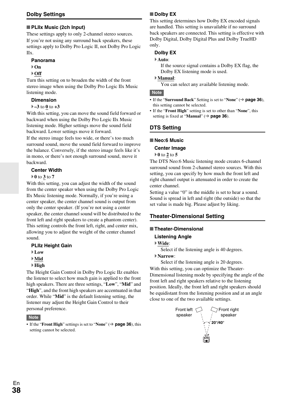 Onkyo HT-R590 User Manual | Page 38 / 60