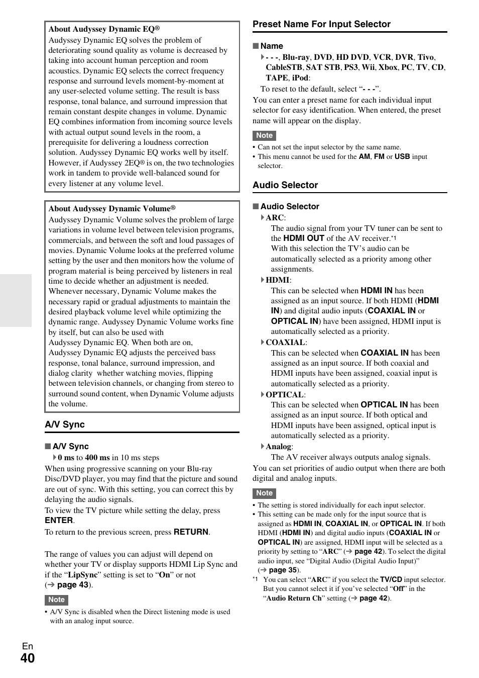 Onkyo HT-R590 User Manual | Page 40 / 60