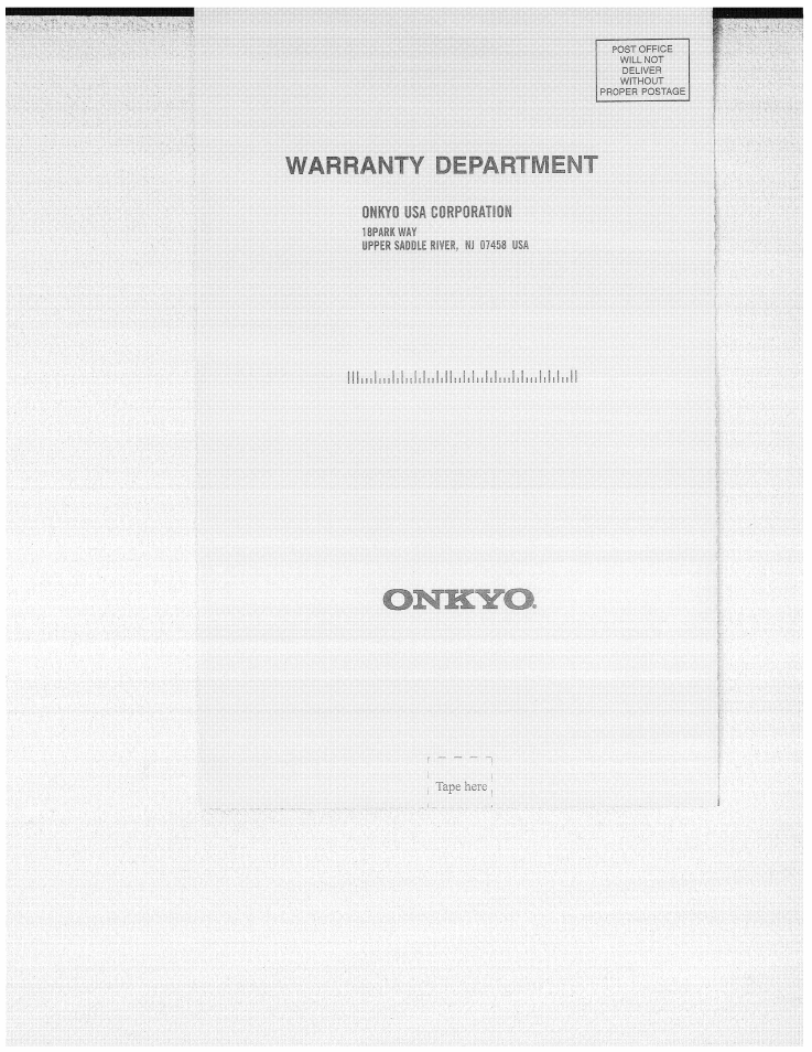 Onkyo TX-SR800 User Manual | Page 77 / 81