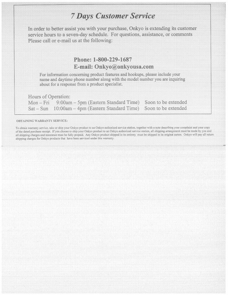 Onkyo TX-SR800 User Manual | Page 78 / 81