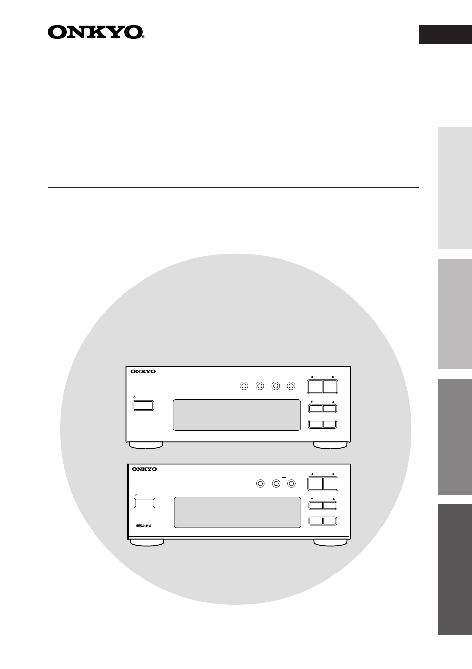 Onkyo T-405X User Manual | 32 pages