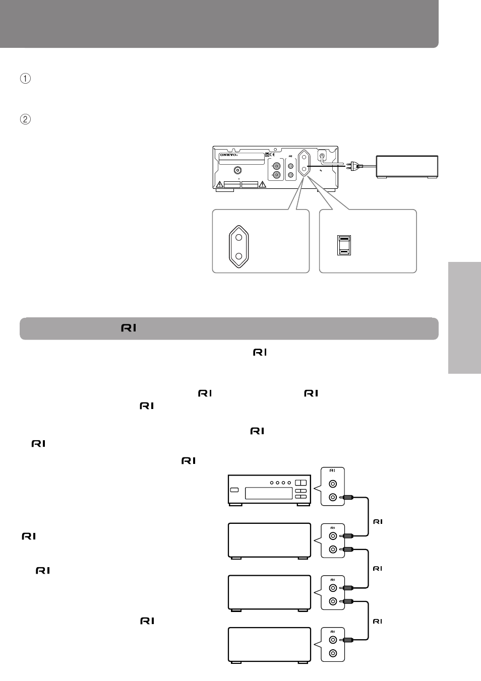 Connecting the connector | Onkyo T-405X User Manual | Page 9 / 32