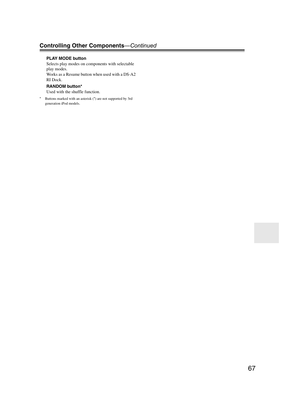 Onkyo TXSR307 User Manual | Page 67 / 72