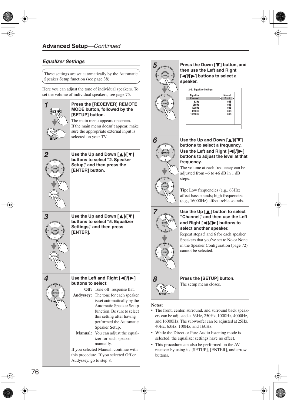 Onkyo TX-SR606 User Manual | Page 76 / 104