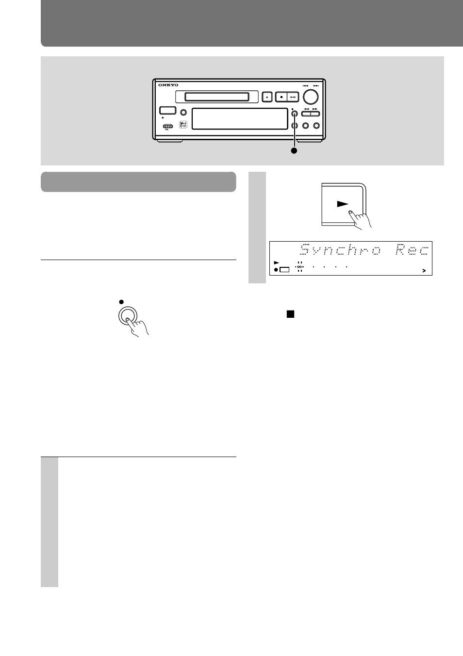 System operation, Cd-synchro recording, Set the md recorder to the recording standby mode | Start playing the cd, C-705x), Orec | Onkyo MD-105X User Manual | Page 32 / 56