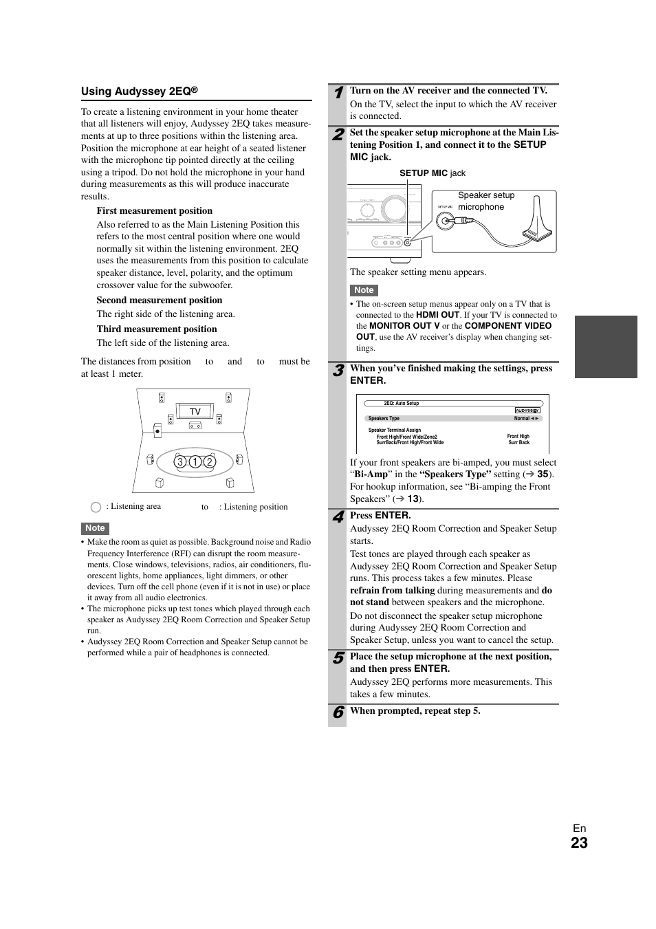 Cally, 23 ) or | Onkyo HT-RC260 User Manual | Page 23 / 72