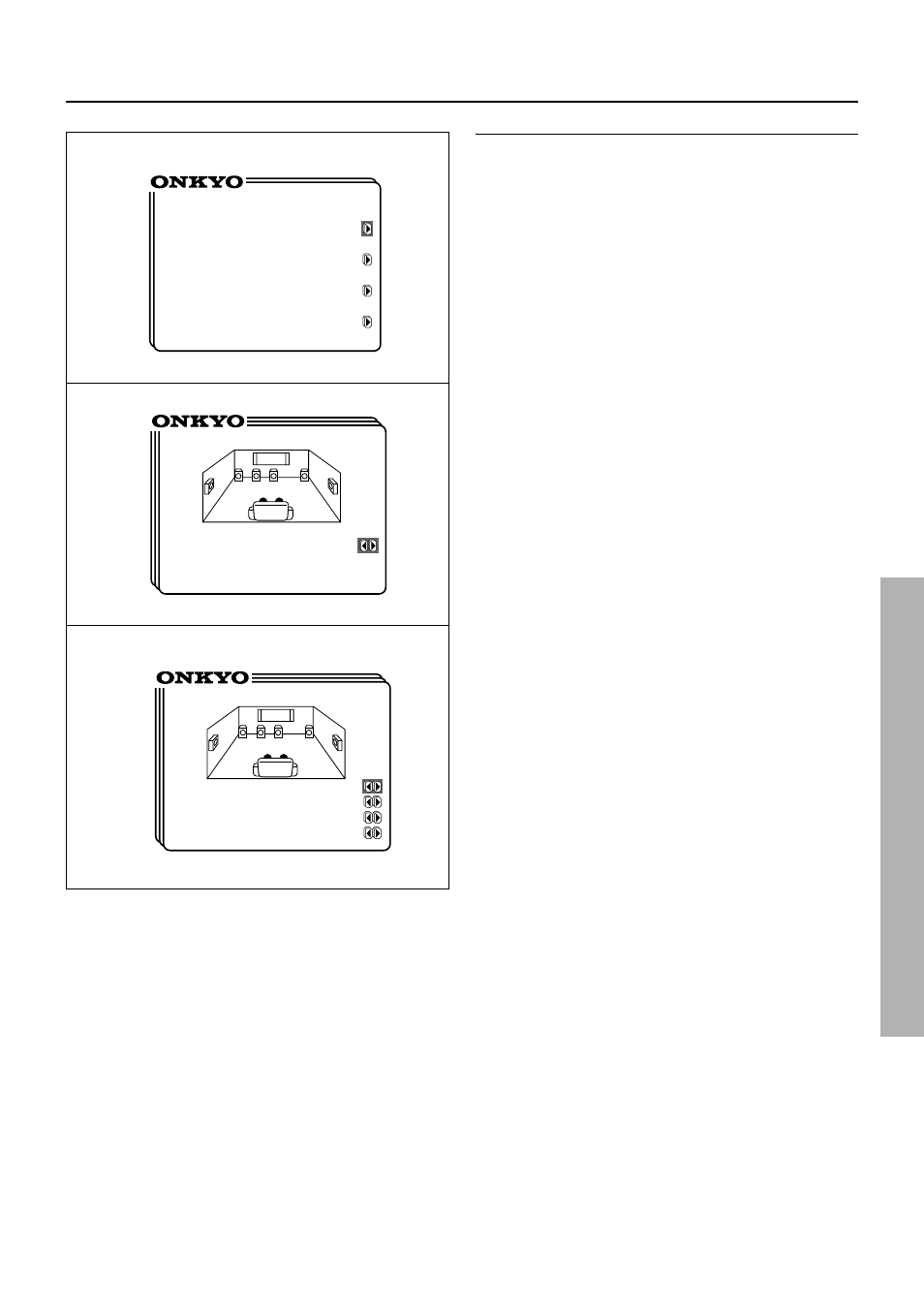 19 setting the speaker configuration | Onkyo TX-DS676 User Manual | Page 19 / 64