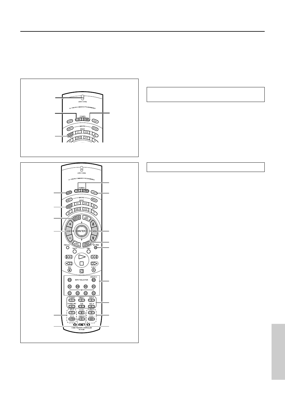 Using the remote controller | Onkyo TX-DS676 User Manual | Page 49 / 64