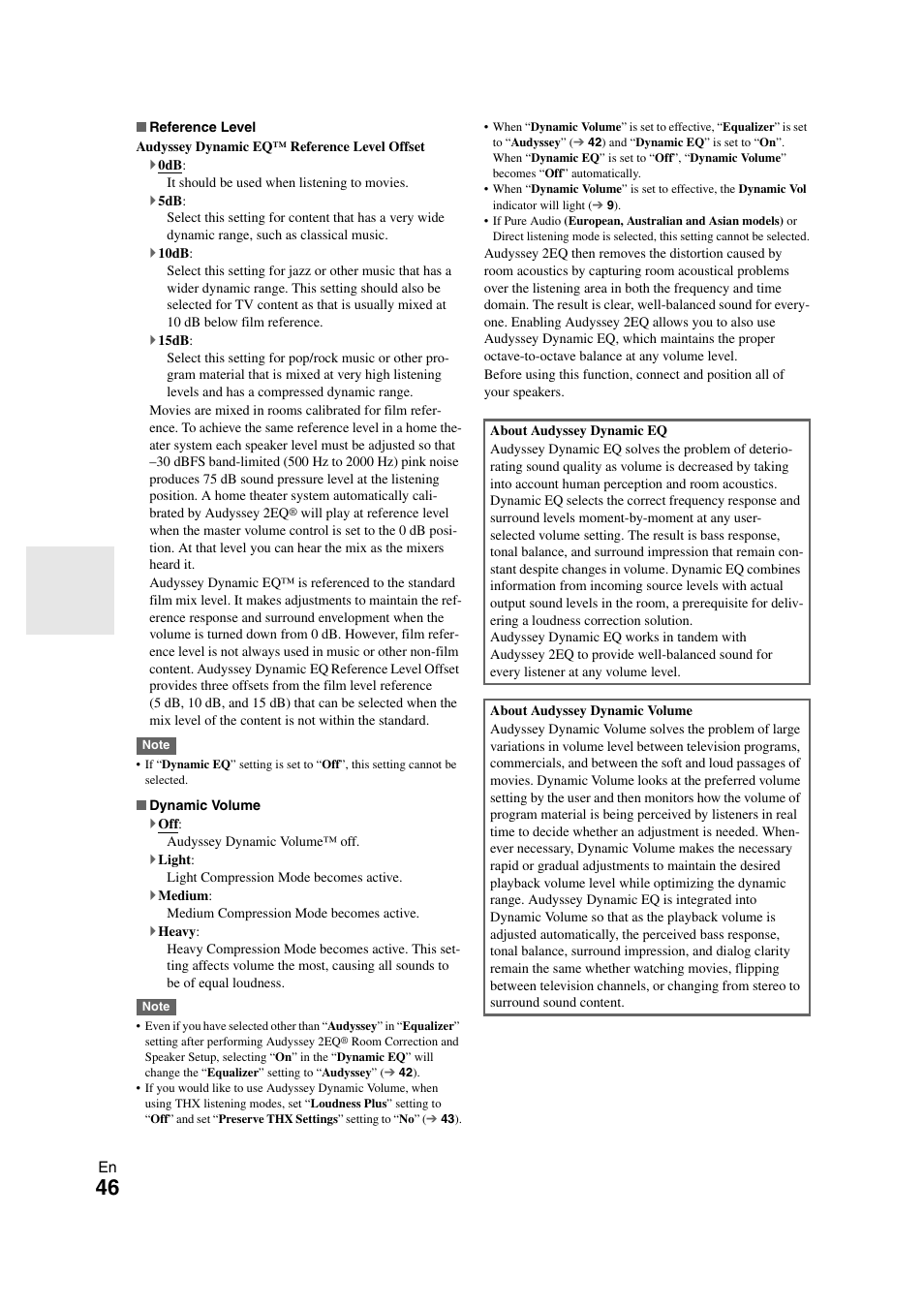 Onkyo TX SR608 User Manual | Page 46 / 76