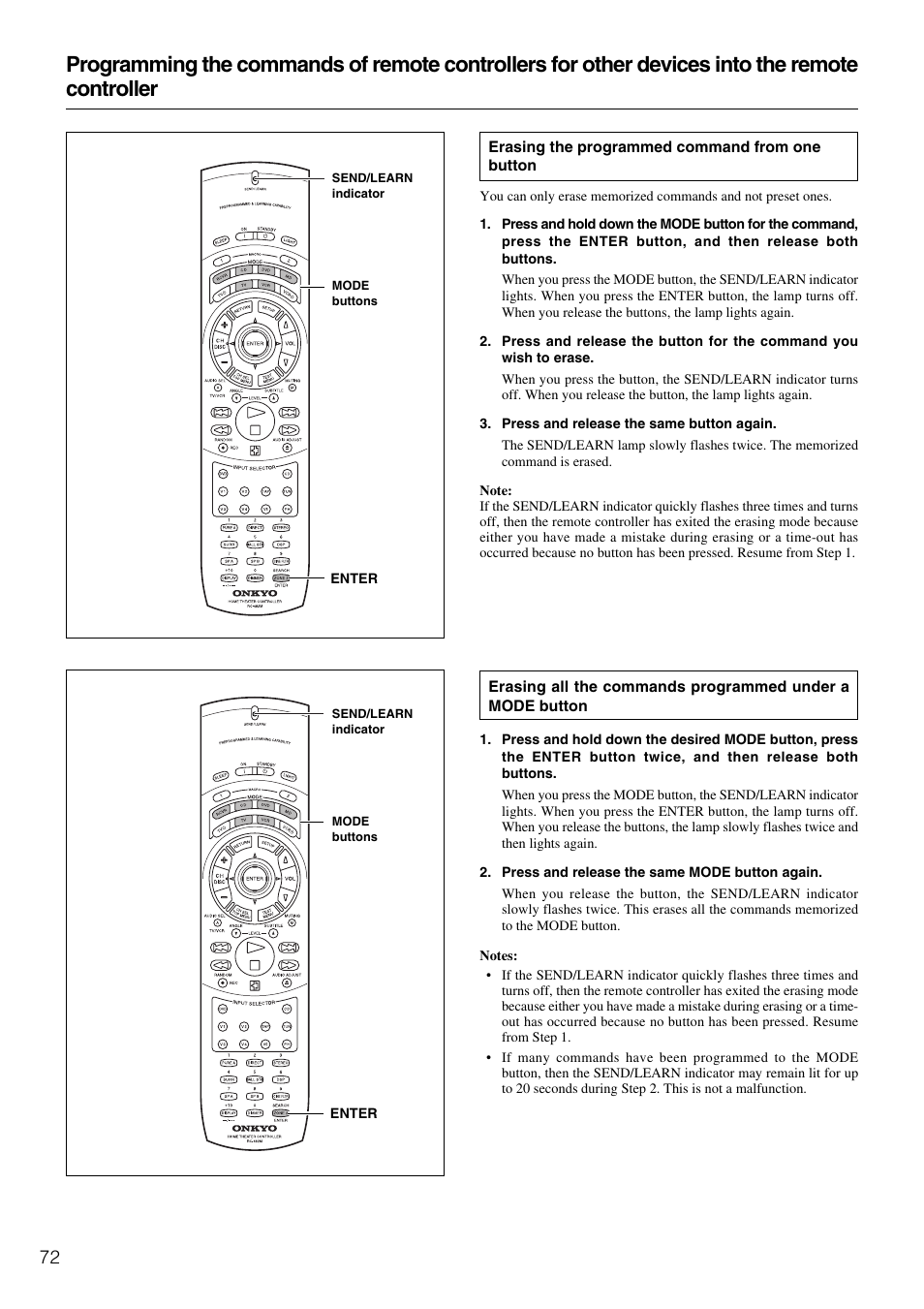 Onkyo RC- 480M User Manual | Page 10 / 12