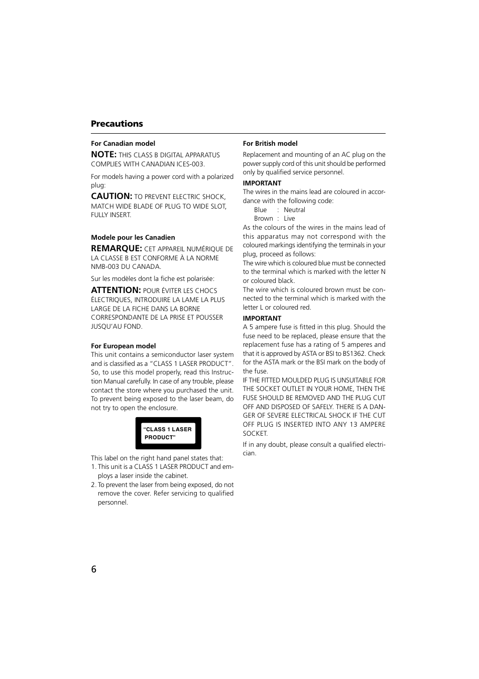 Onkyo CDR-201A User Manual | Page 6 / 52