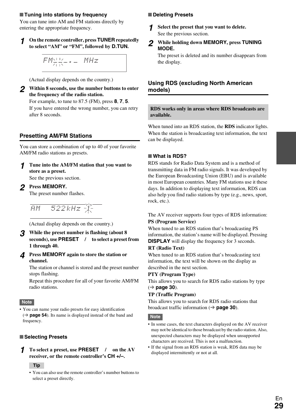 To 29, N (29 | Onkyo AV RECEIVER TX-NR1009 User Manual | Page 29 / 100
