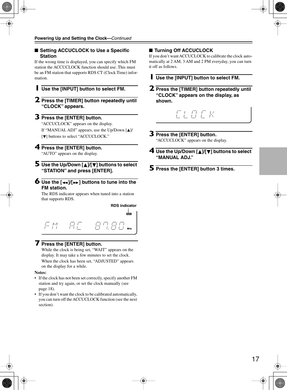 Onkyo CR-505 User Manual | Page 17 / 36