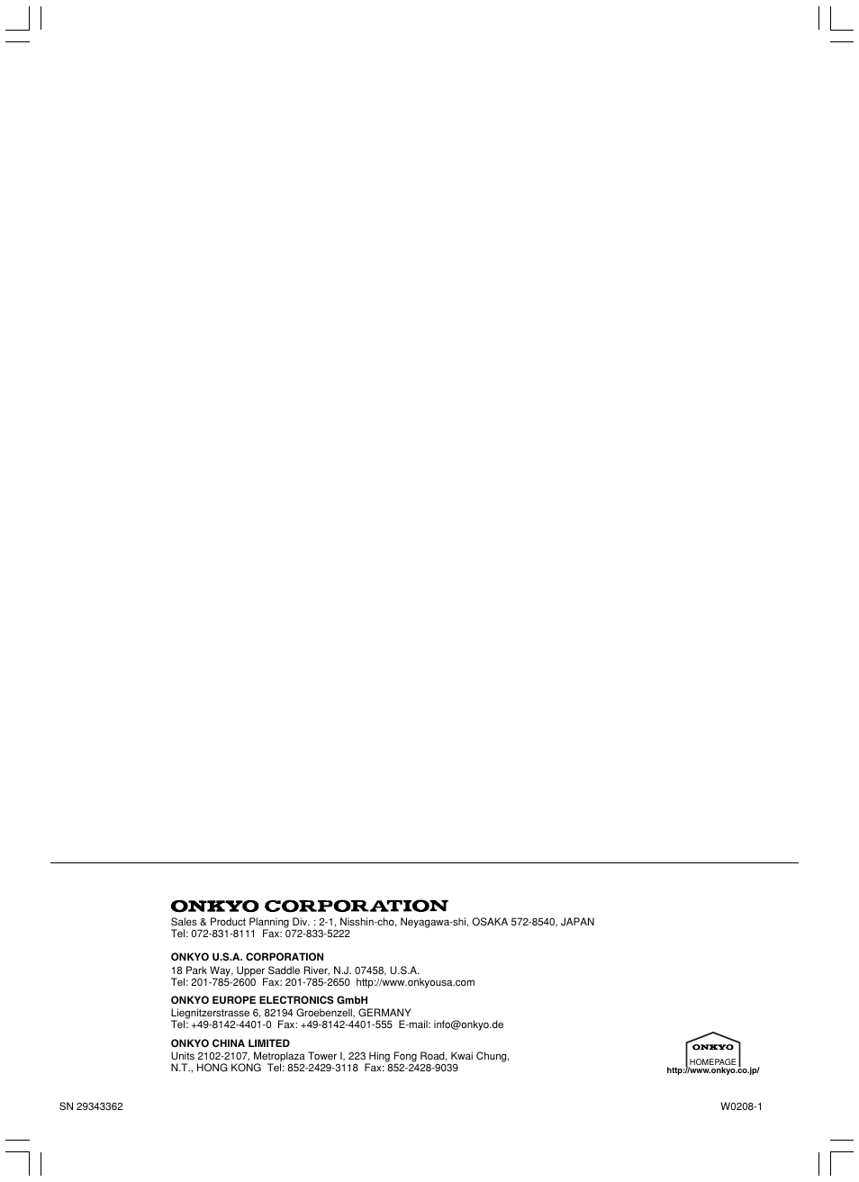 Onkyo DV-SP800 User Manual | Page 76 / 76