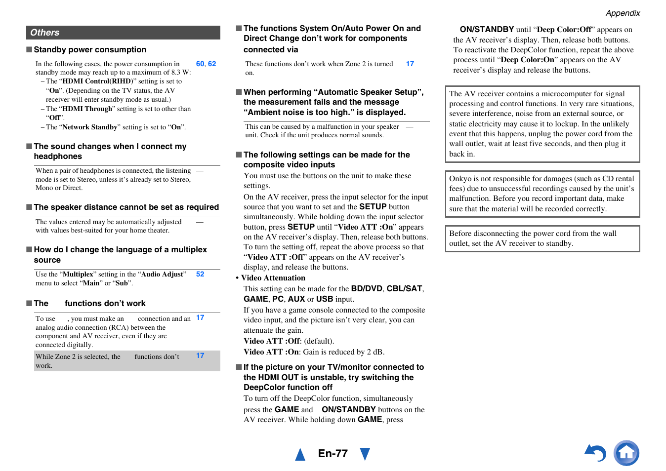 En-77 | Onkyo AV Receiver HT-R791 User Manual | Page 77 / 148
