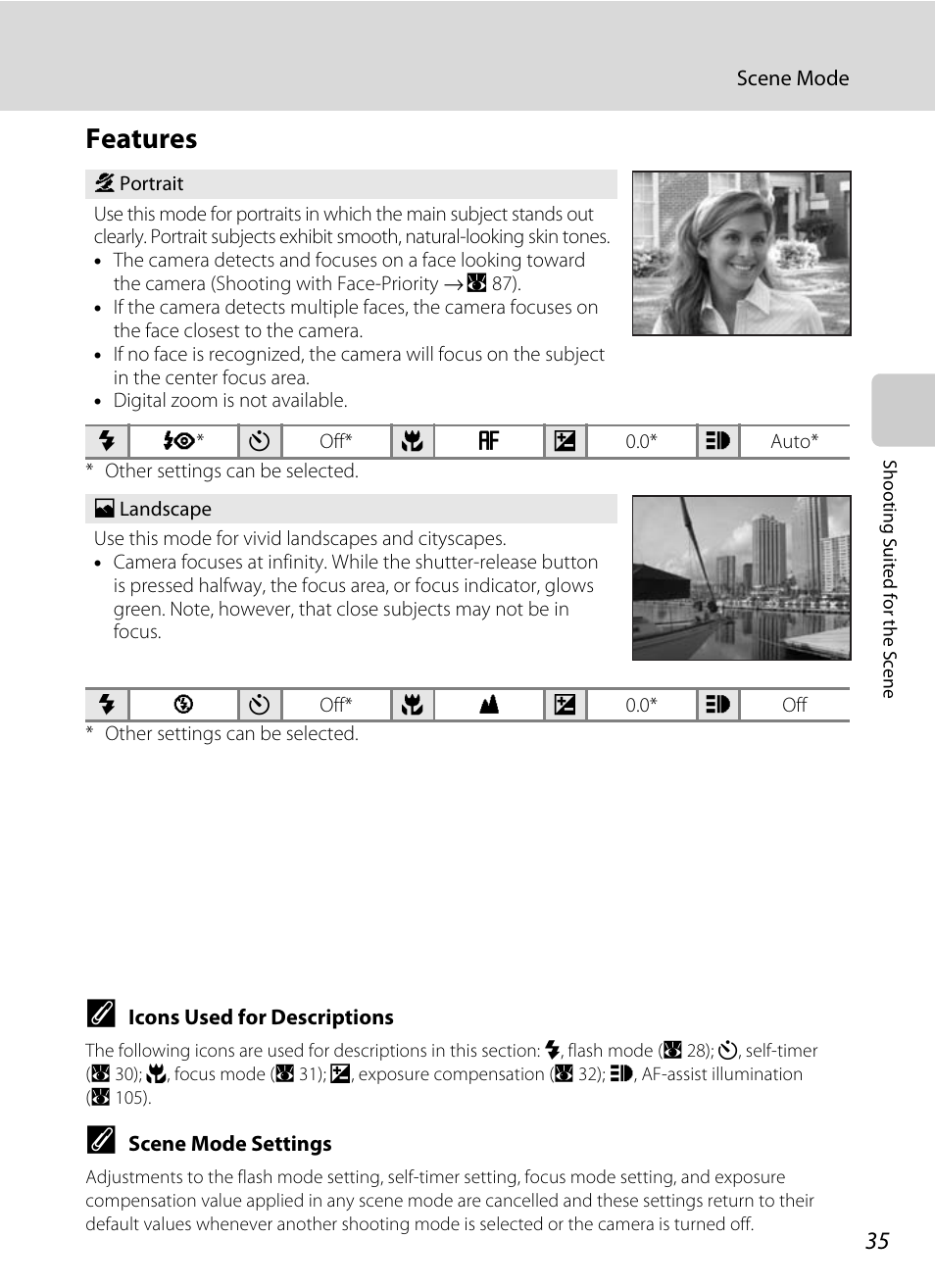 Features | Nikon P60 User Manual | Page 47 / 144