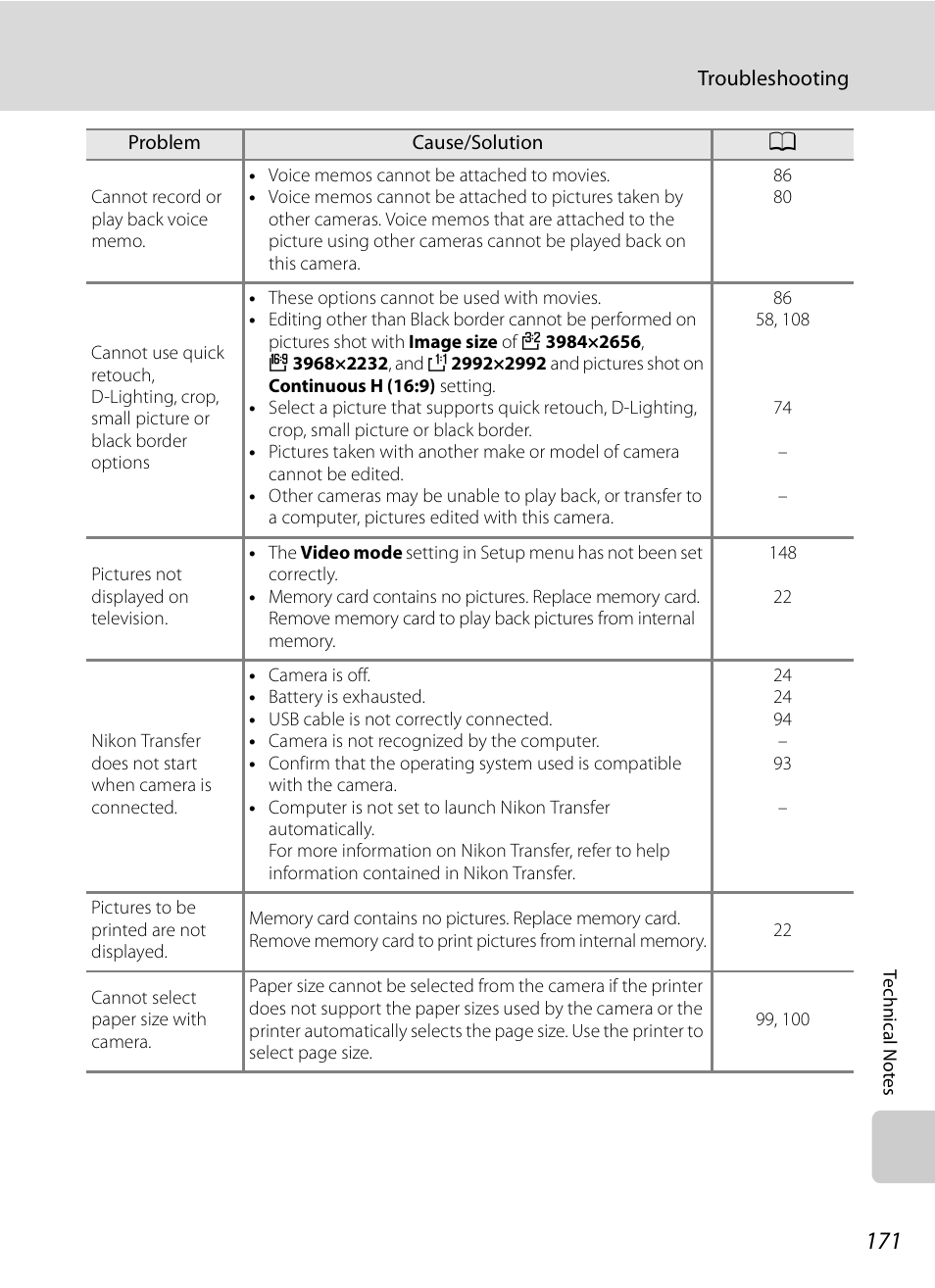 Nikon P90 User Manual | Page 183 / 192