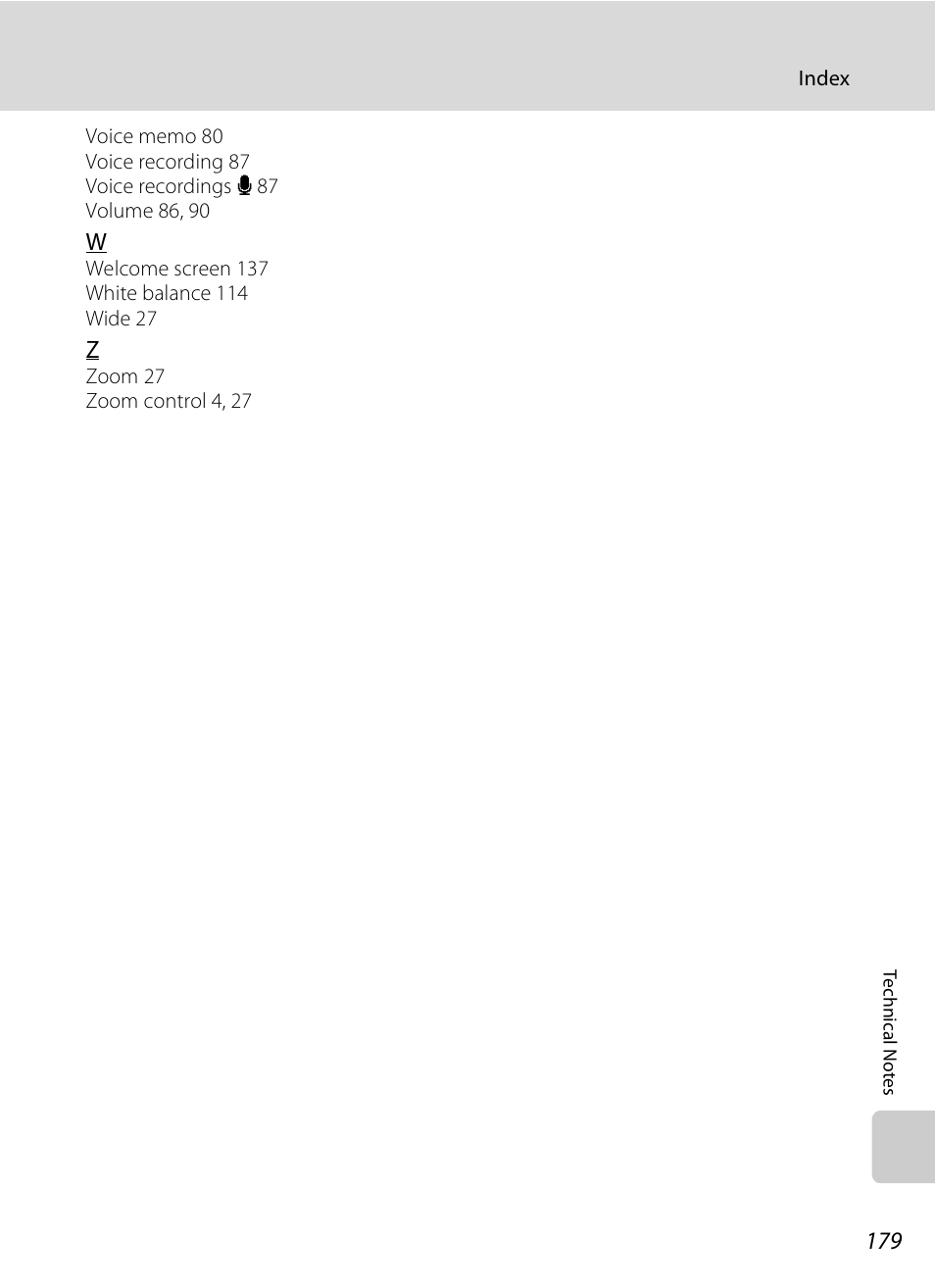 Nikon P90 User Manual | Page 191 / 192