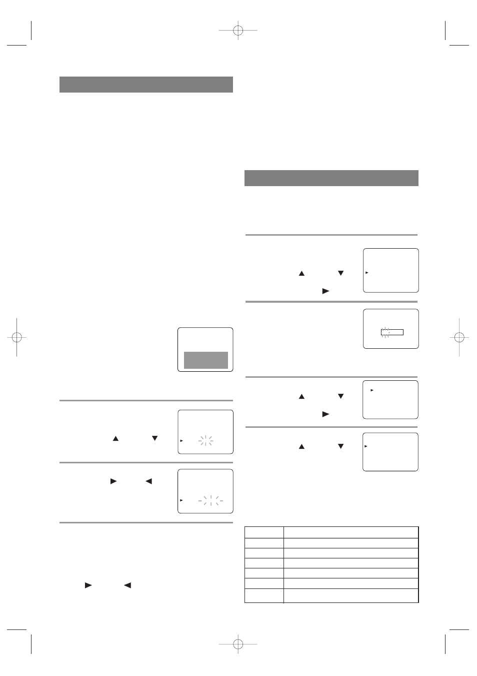 Closed caption system, When the closed caption mode is on, V-chip set up | Sylvania SRC2213W User Manual | Page 15 / 32
