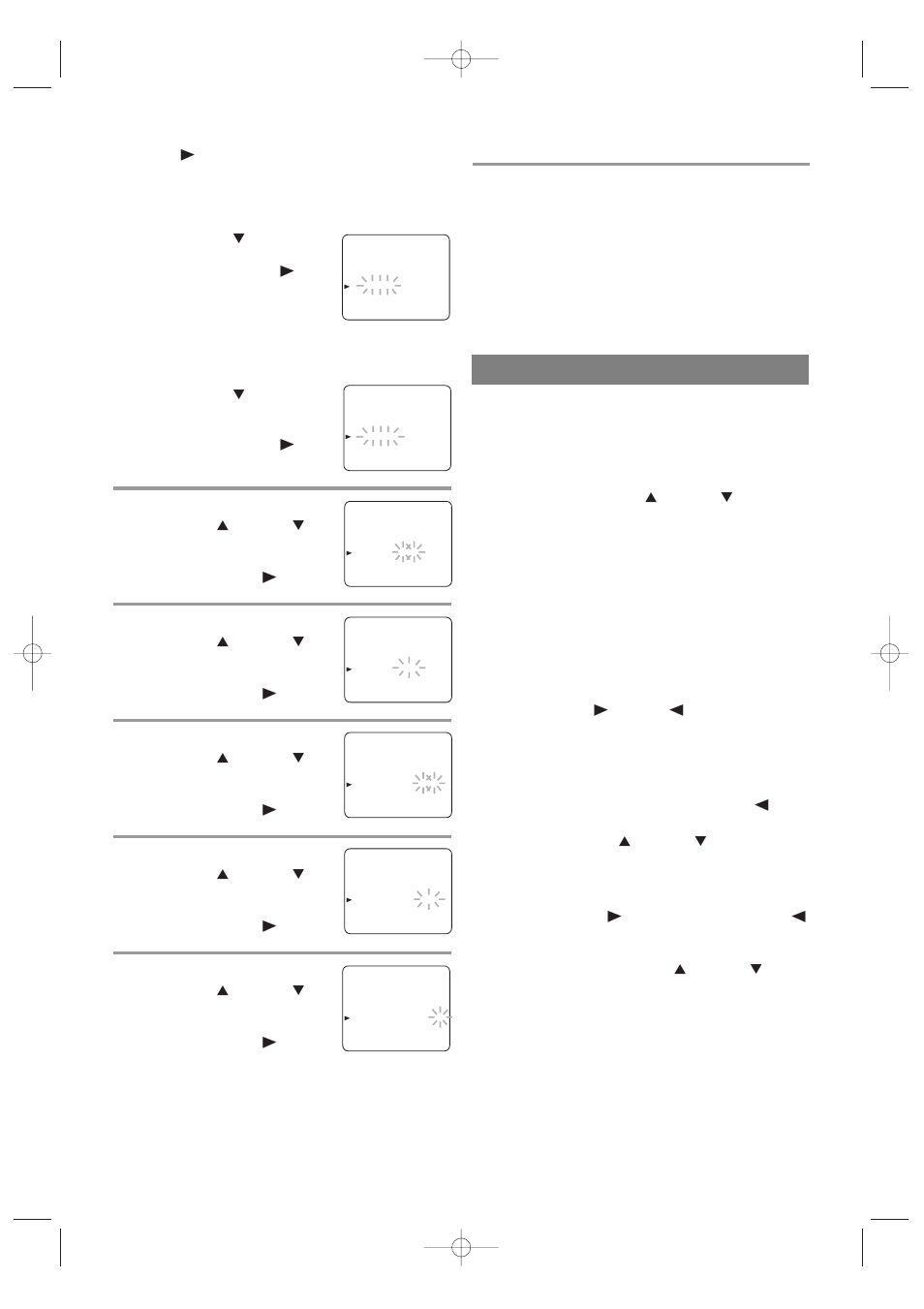 Timer program extension, 22 - en, Set beginning hour | Set beginning minute, Set end hour, Set end minute, Set the tape speed, Set the timer, 9i03 | Sylvania SRC2213W User Manual | Page 22 / 32