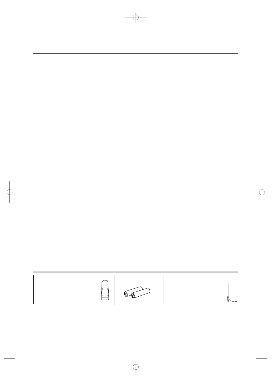 Features, Supplied accessories | Sylvania SRC2213W User Manual | Page 6 / 32