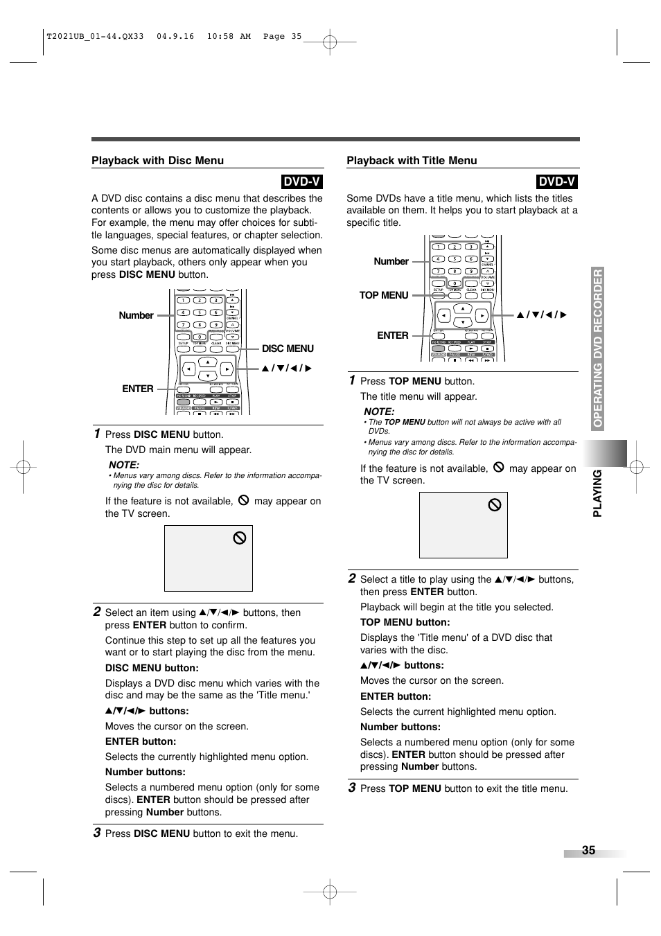 Sylvania 6727FRE User Manual | Page 35 / 88