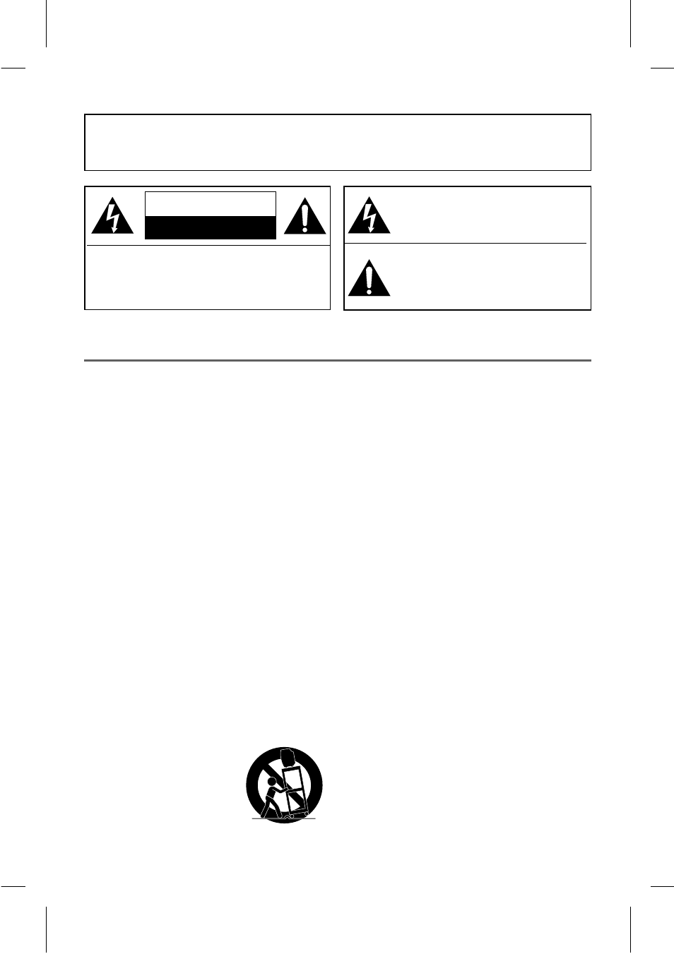 Important safeguards, Caution, Warning | Sylvania 3819LC User Manual | Page 2 / 45