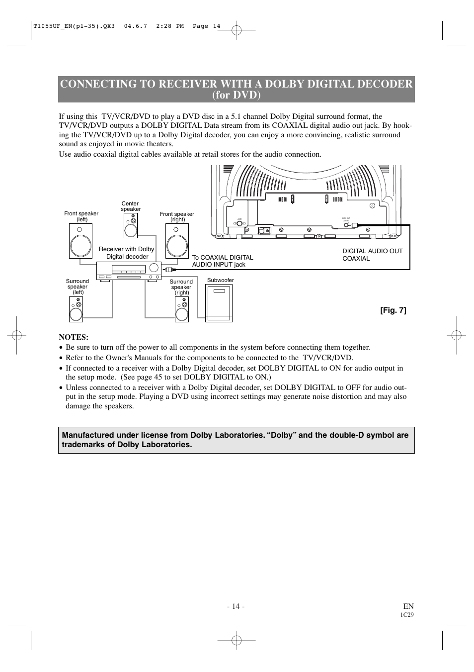 Sylvania SRCD420P User Manual | Page 14 / 56