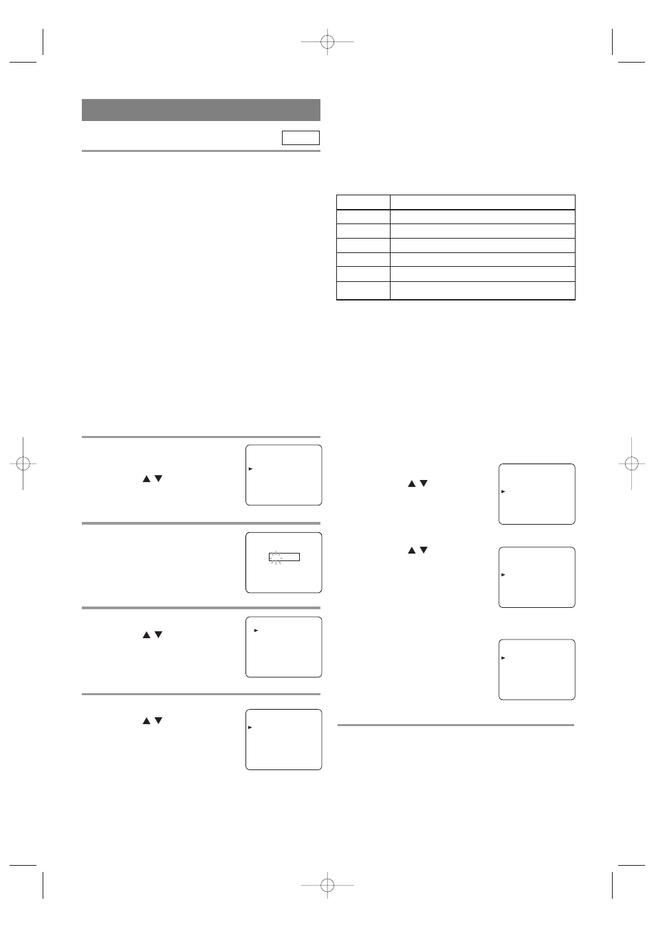 V-chip set up, Tv rating set up, Make sure | Tv/dvd power must be turned on | Sylvania SRTD420 User Manual | Page 17 / 40