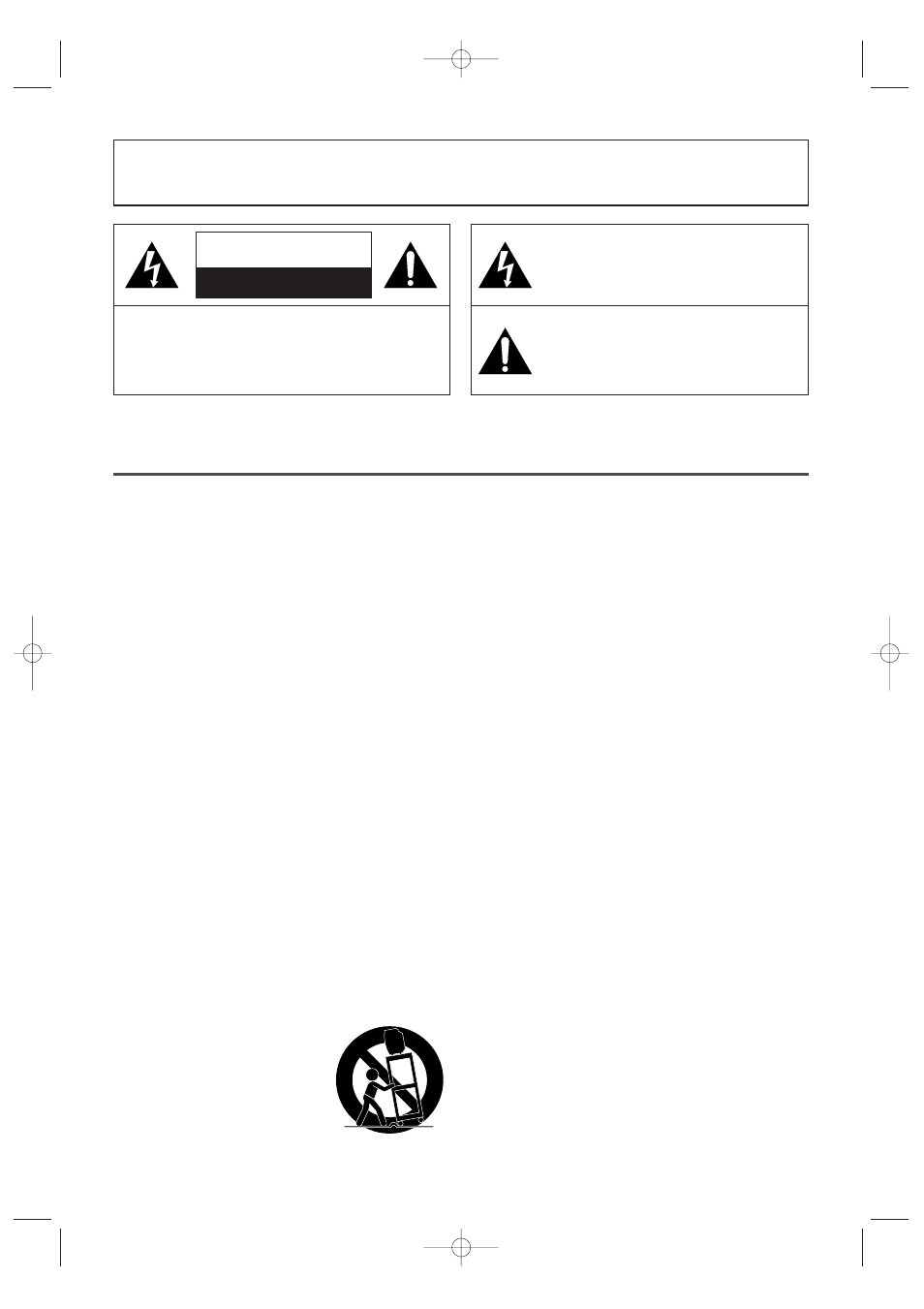 Important safeguards, Warning, Caution | Sylvania SRTD420 User Manual | Page 2 / 40