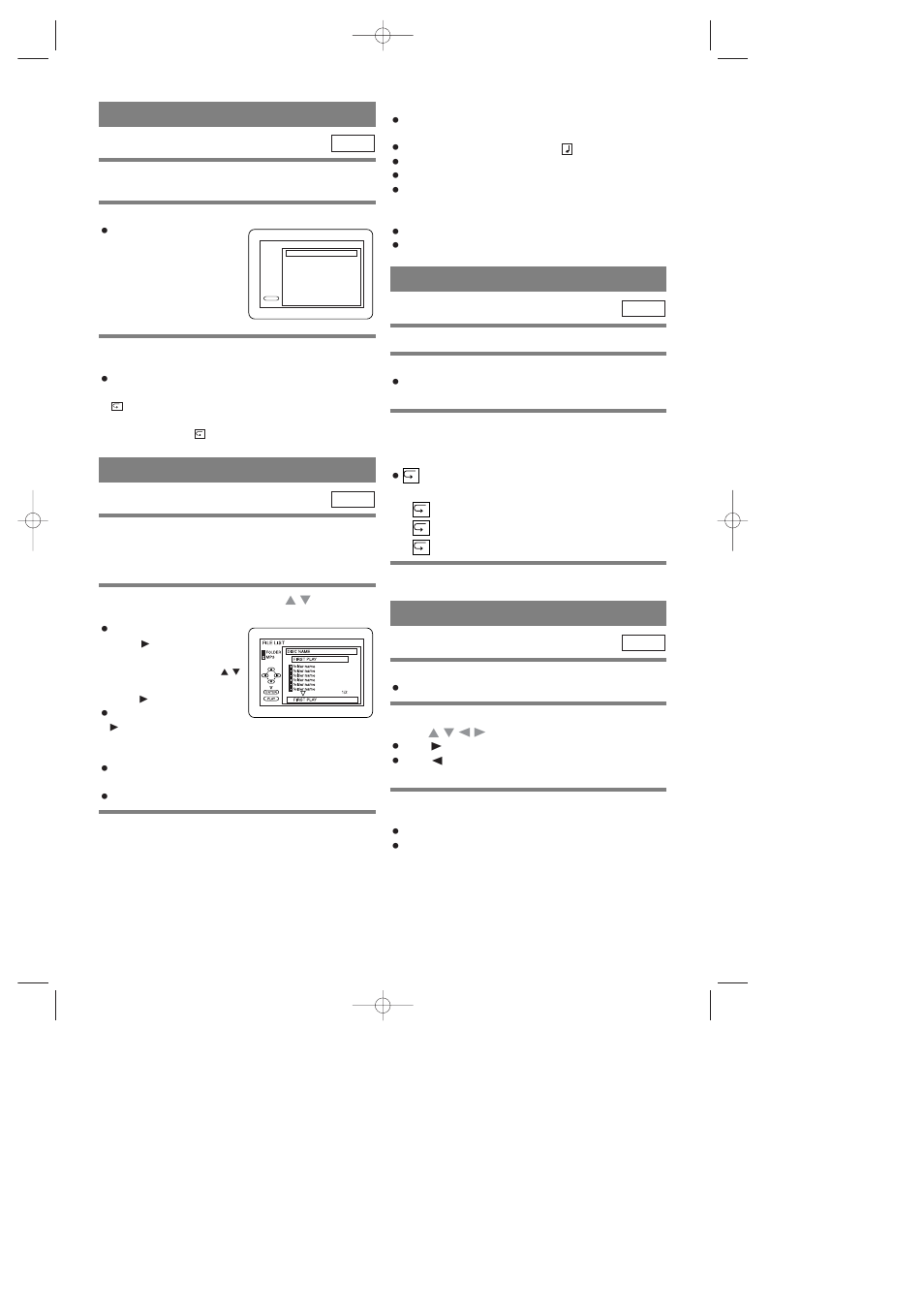 Random playback, Mp3 playback, On-screen information | Track selection | Sylvania CDVC80DP User Manual | Page 26 / 36