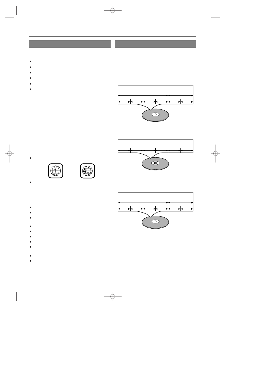 About the discs, Playable discs, Disc types | Sylvania CDVC80DP User Manual | Page 7 / 36