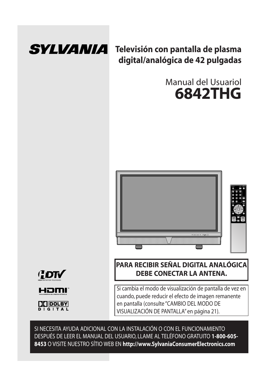 6842thg_l0700ua_es.pdf, 6842thg | Sylvania 6842THG User Manual | Page 39 / 78