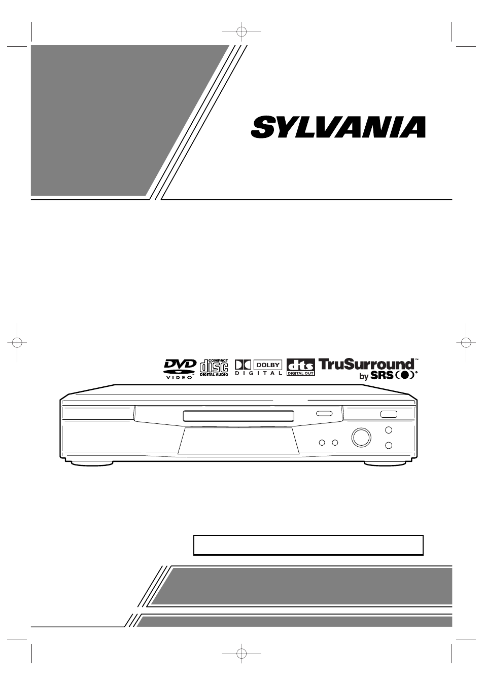 Sylvania SRDV100 User Manual | 32 pages