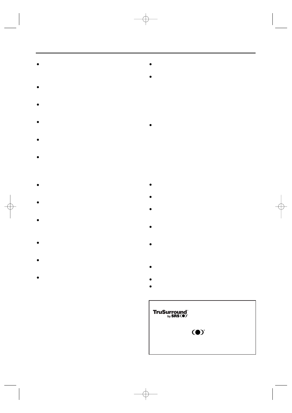 Features | Sylvania SRDV100 User Manual | Page 6 / 32