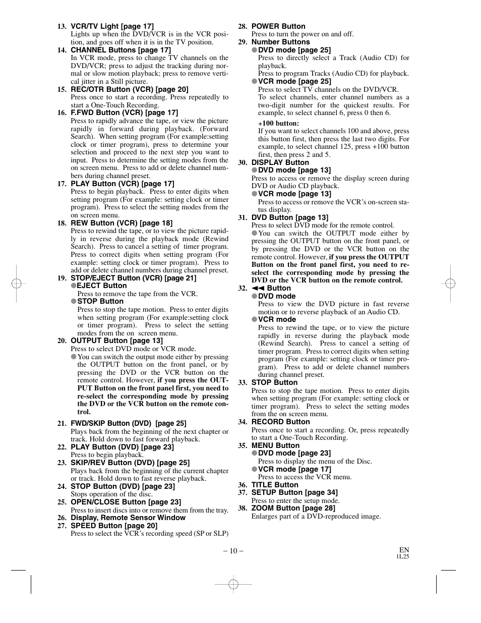 Sylvania DVC800CC User Manual | Page 10 / 42