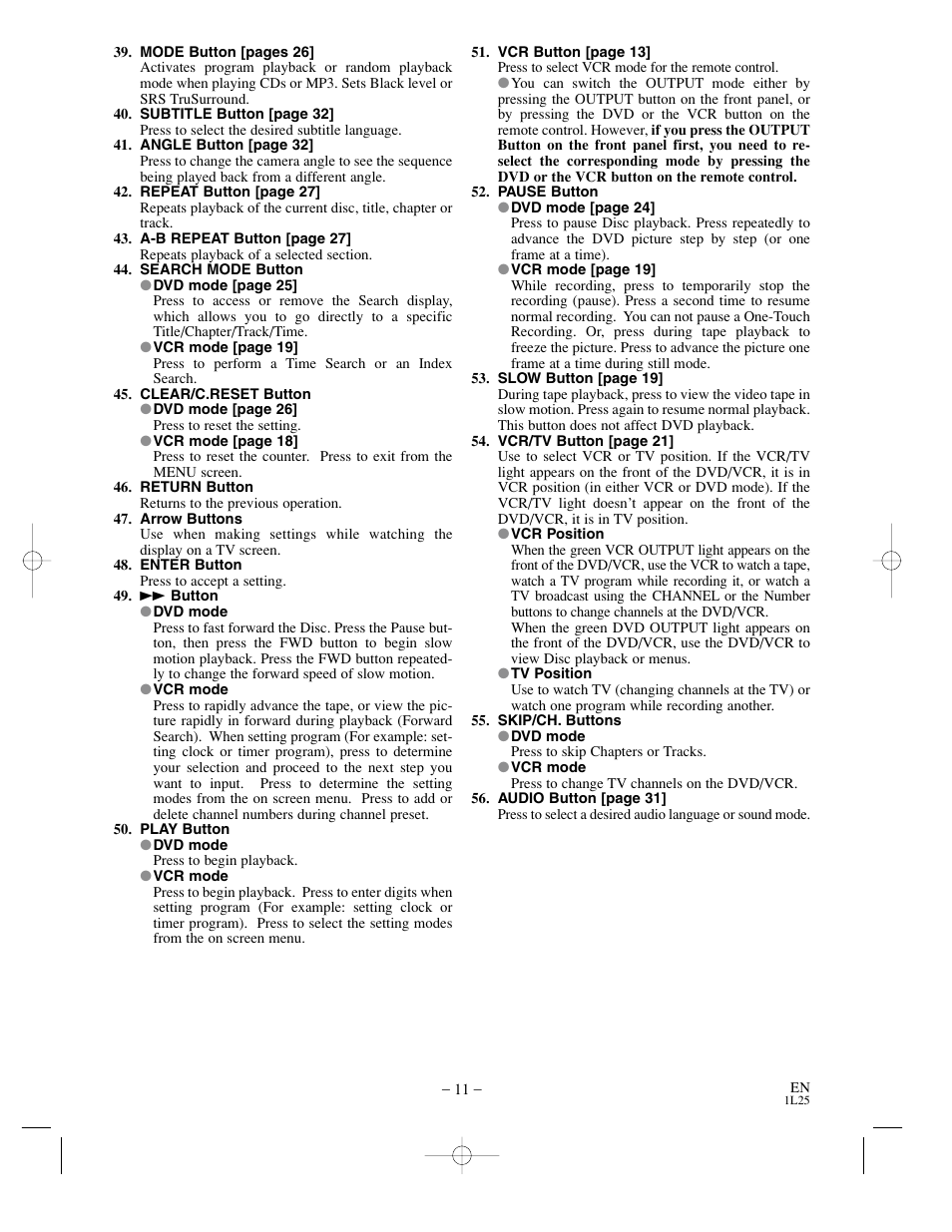 Sylvania DVC800CC User Manual | Page 11 / 42