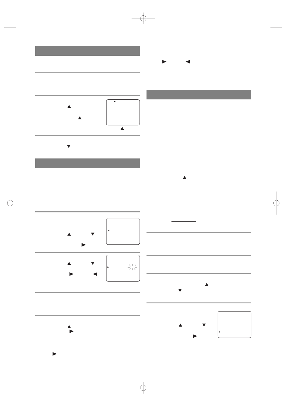 Search, Auto repeat playback, Normal playback | Picture search, Zero return | Sylvania SRC2213E User Manual | Page 18 / 32