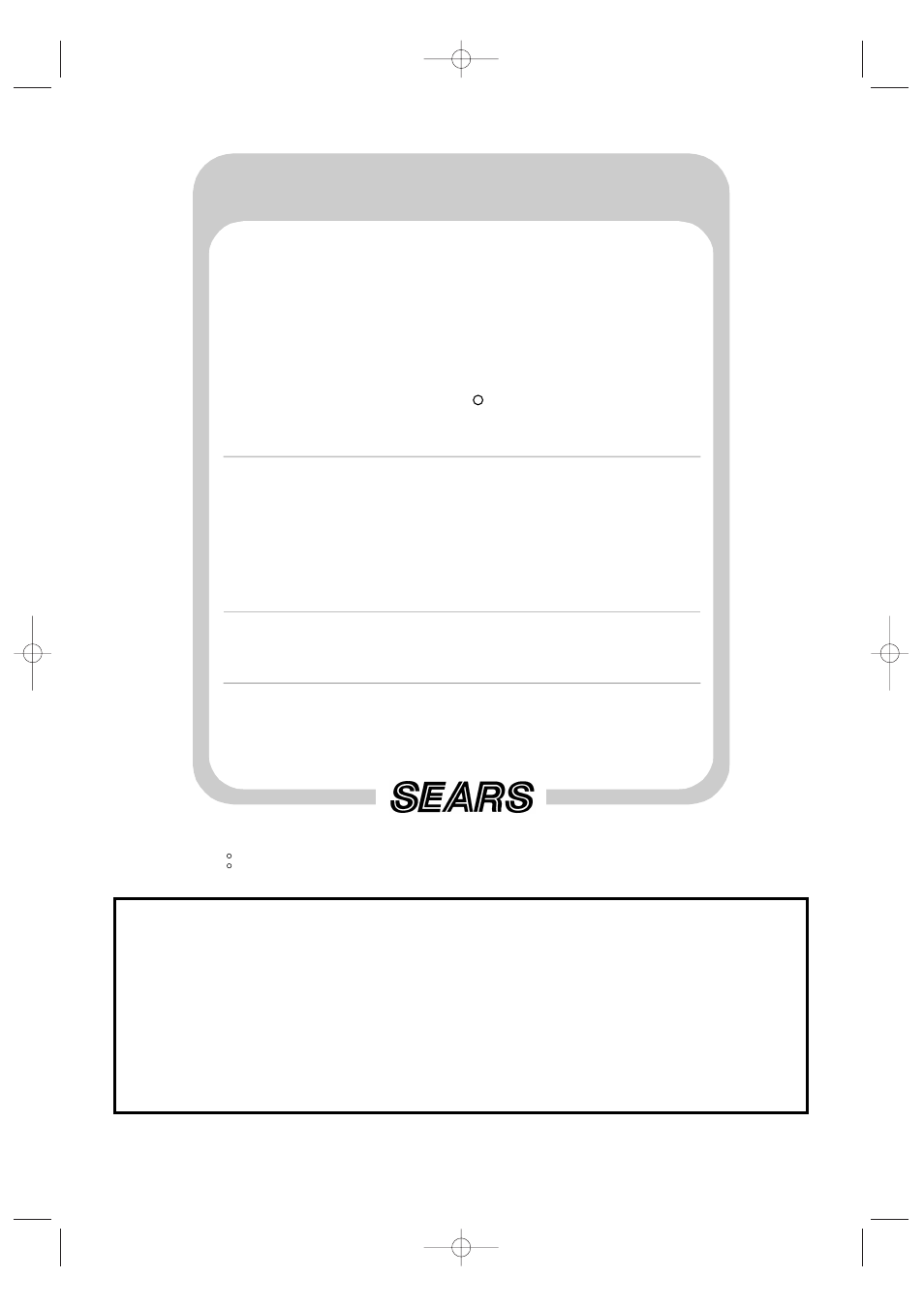 Get it fixed, at your home or ours, Our home, Your home | 800-4-my-home, Limited 90 day warranty | Sylvania SRC2213E User Manual | Page 32 / 32