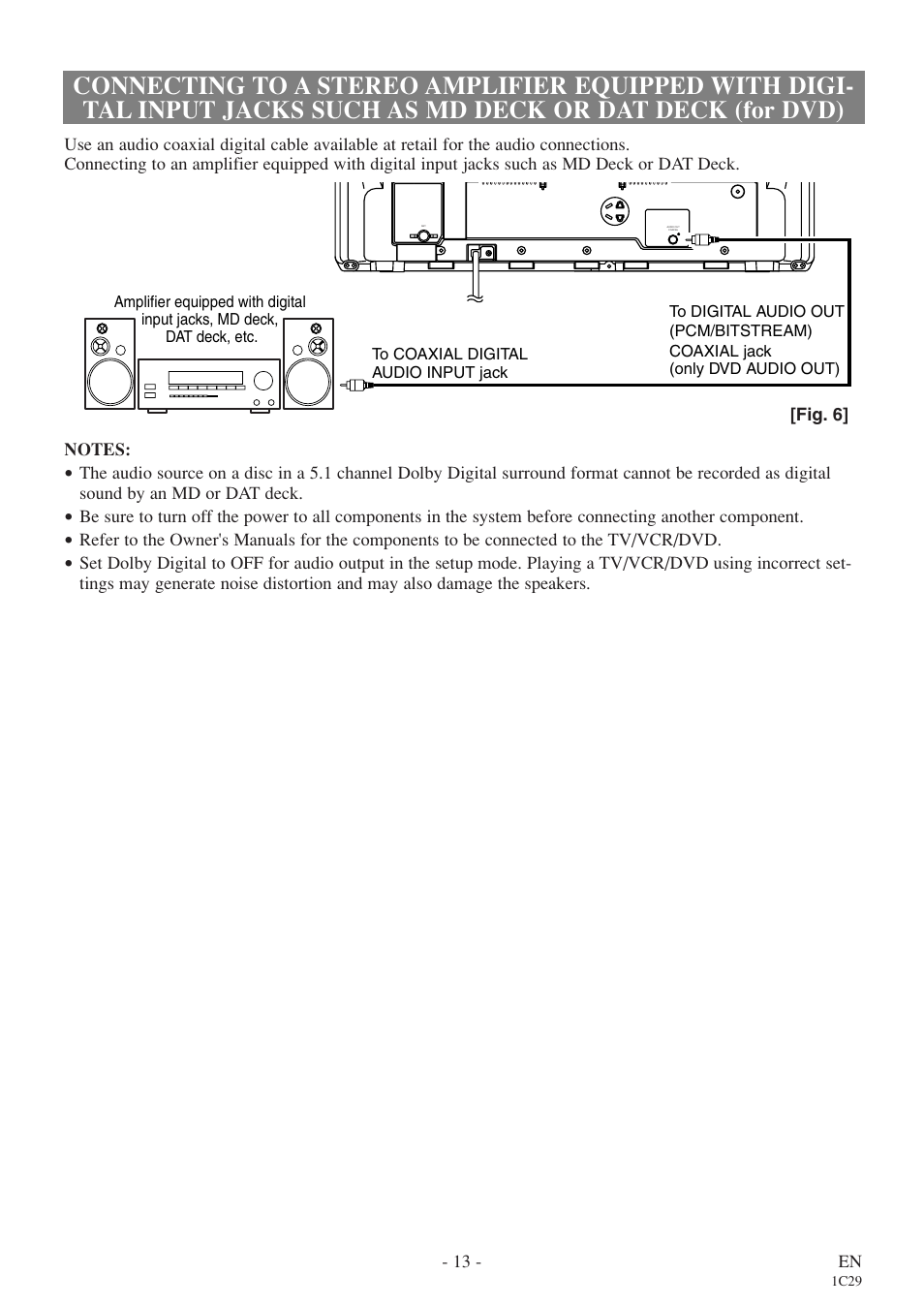 Sylvania 6719DES User Manual | Page 13 / 56