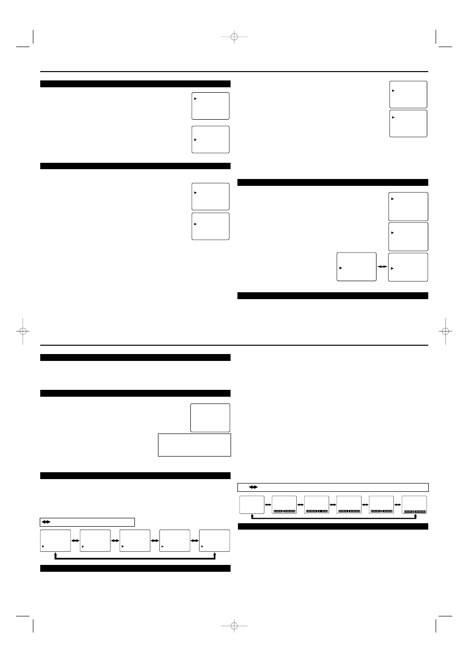 Preparation for use, Operations | Sylvania SRT2227X User Manual | Page 3 / 8
