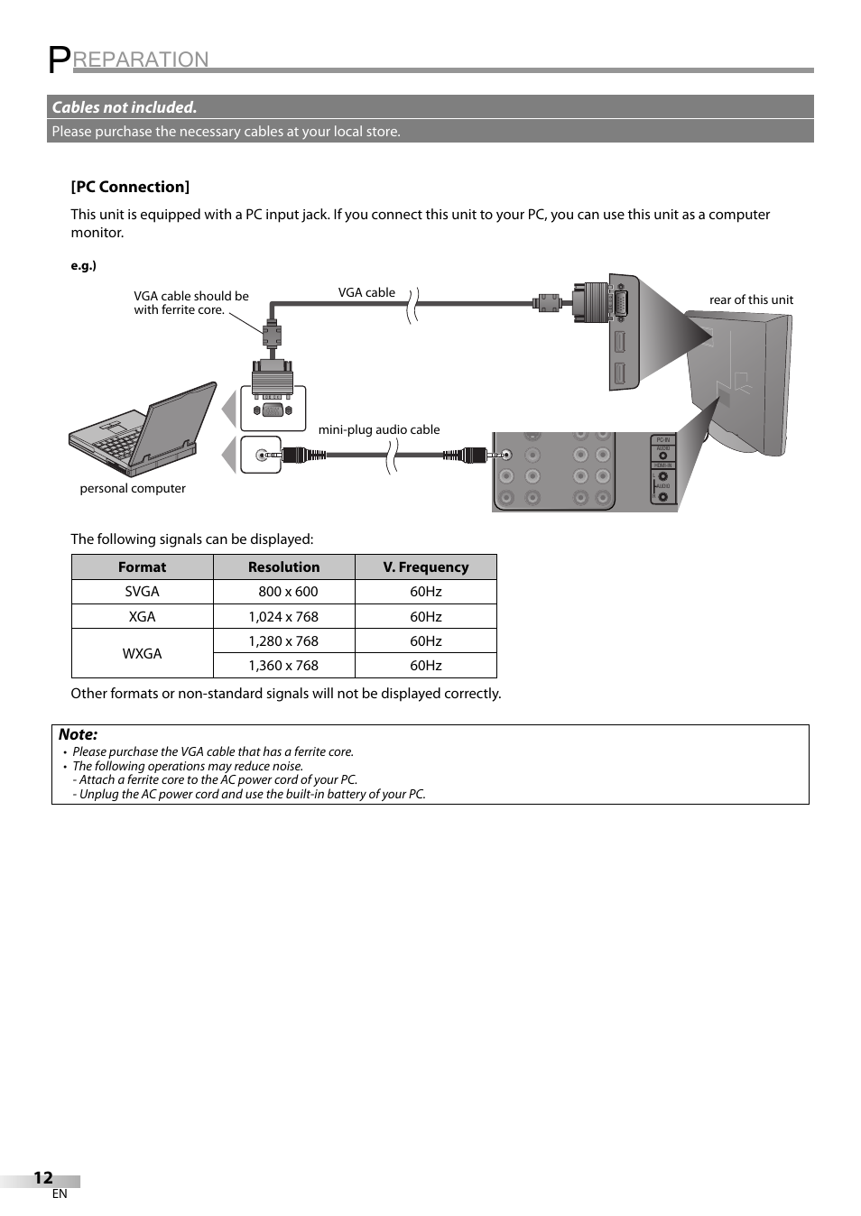 Reparation | Sylvania LC370SS9 User Manual | Page 12 / 76