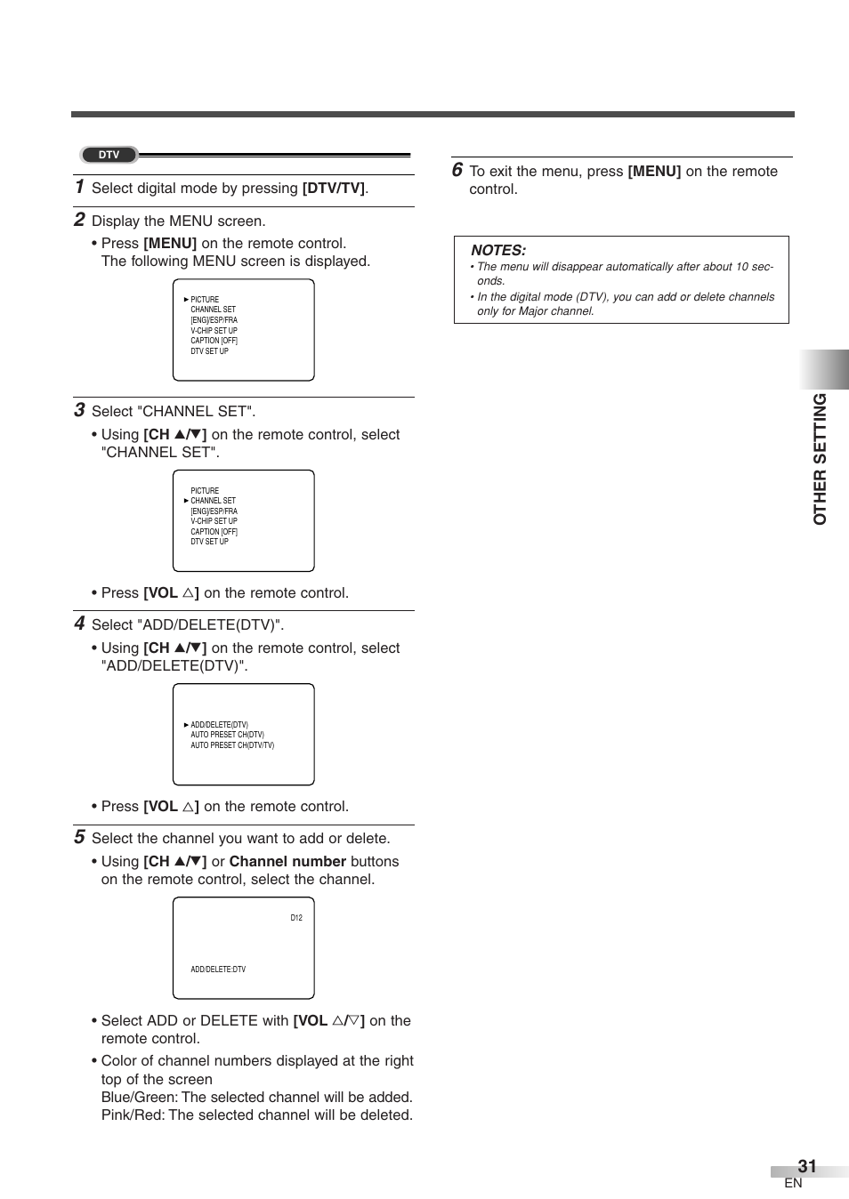 Sylvania 6427GFF User Manual | Page 31 / 78