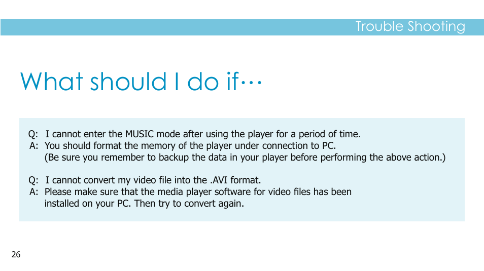 What should i do if | Sylvania SMPK2242 User Manual | Page 28 / 30