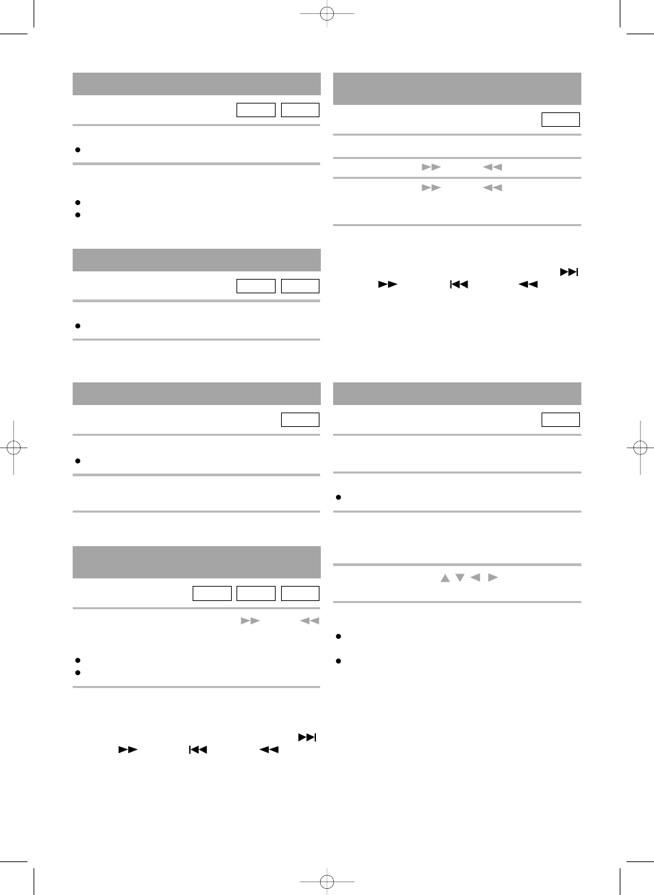 Step by step playback, Resume, Zoom | Pause | Sylvania C6513DD User Manual | Page 22 / 36