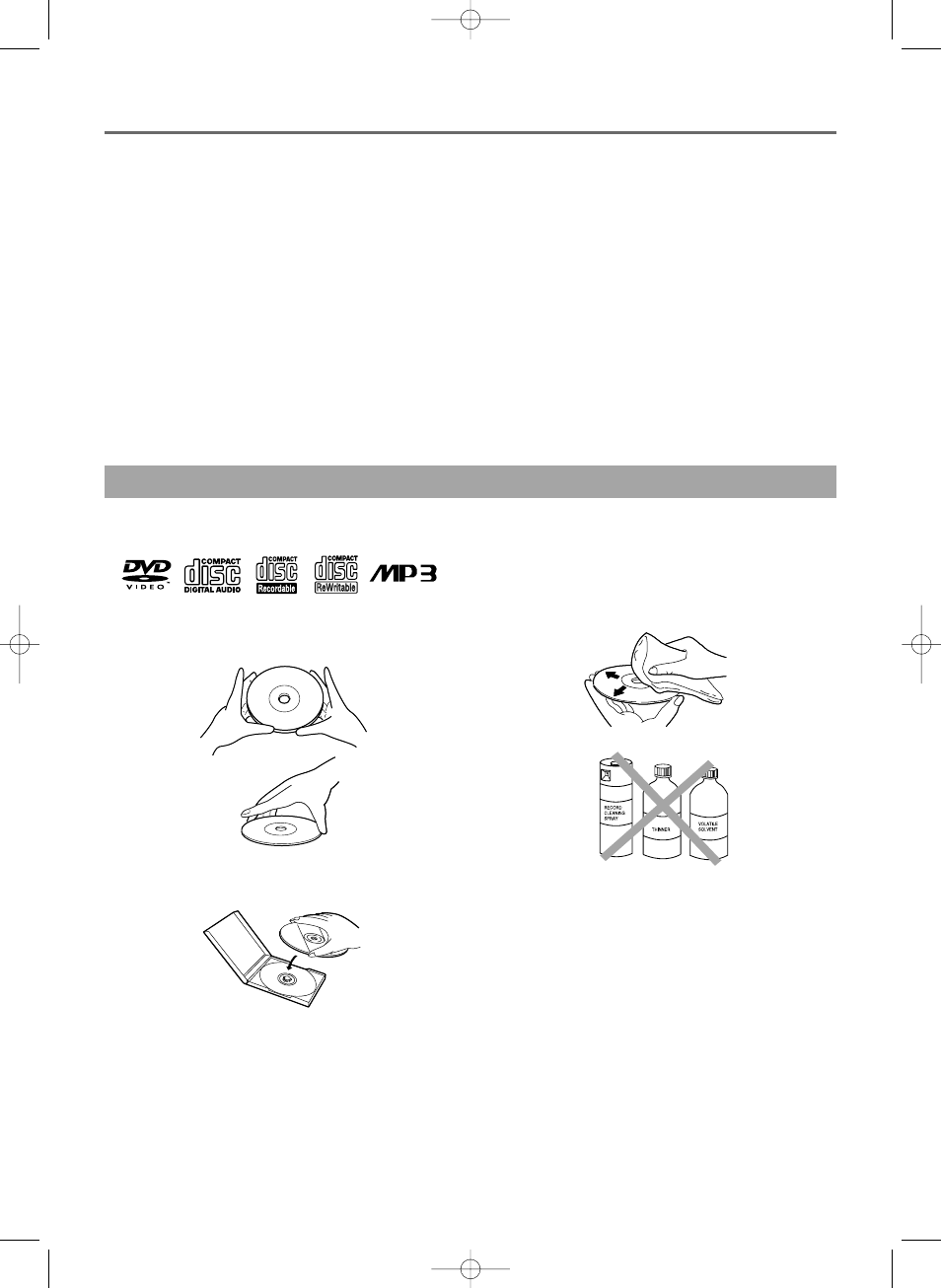 Maintenance, Disc handling | Sylvania C6513DD User Manual | Page 33 / 36