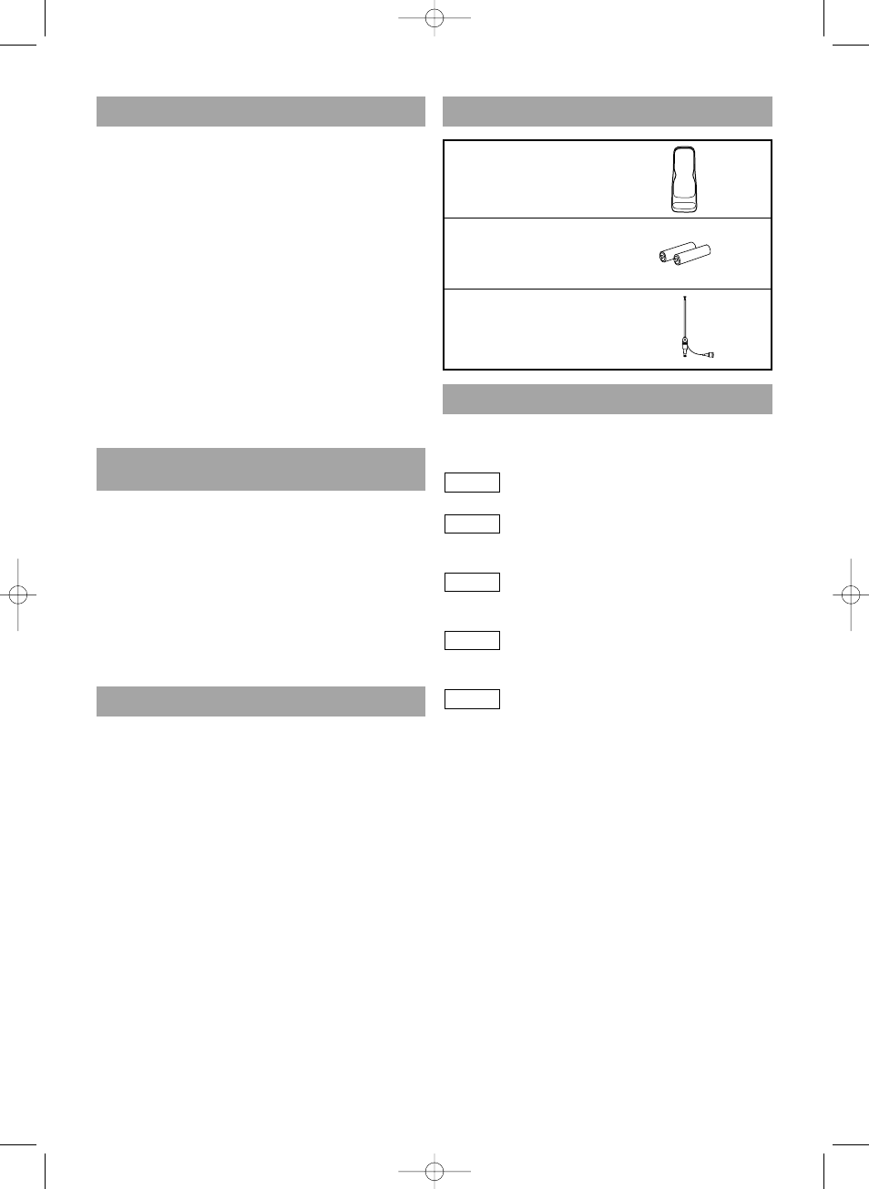 Warning, Symbols used in this manual supplied accessory | Sylvania C6513DD User Manual | Page 5 / 36