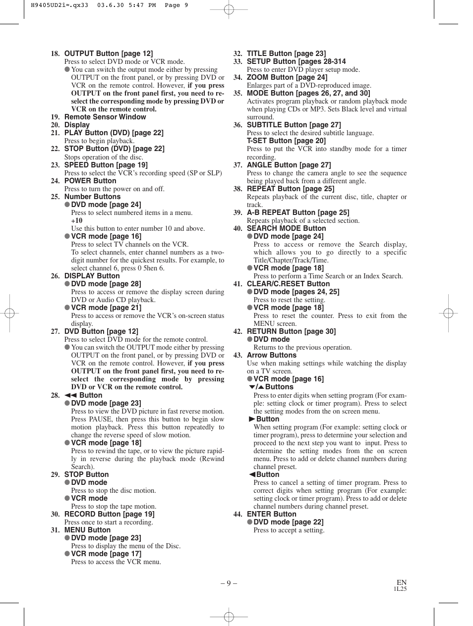 Sylvania SRD3900 User Manual | Page 9 / 44