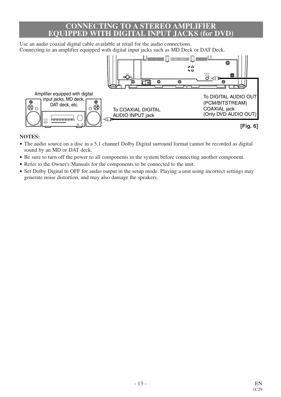 Sylvania 6719DE User Manual | Page 13 / 56