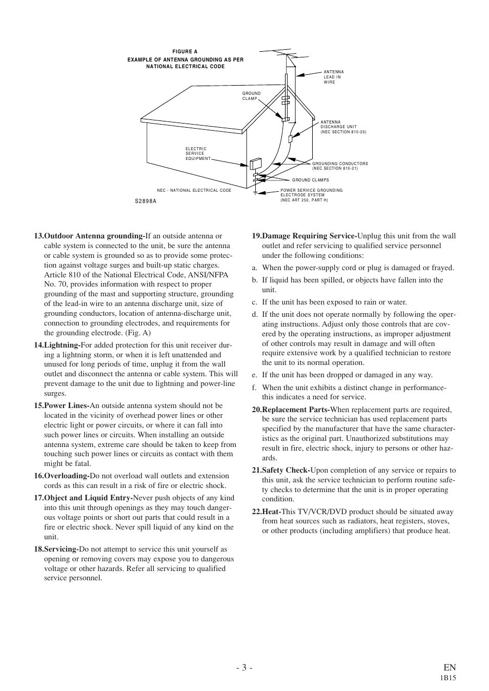 3 - en | Sylvania 6719DE User Manual | Page 3 / 56